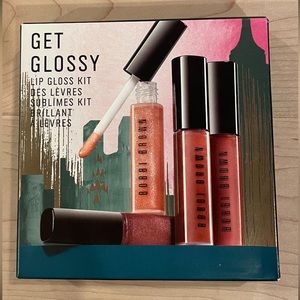 Bobbi Brown Get Glossy Lip Gloss Kit NWT